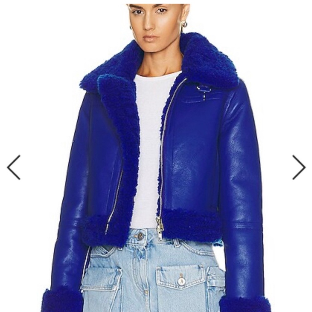Stand Studio Lorelle Jacket - Faux Fur & Faux Leather